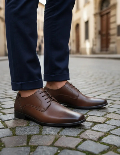 Zapato Comodo De Vestir Choopard 111 Id 1179284 Cafe Hombre