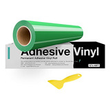 Vinilo Permanente Verde, Vinilo Verde Cricut 12  X 40 F...