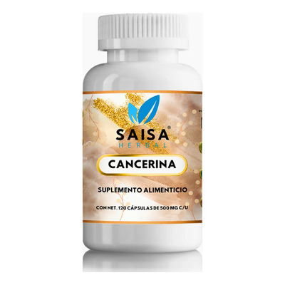 Cancerina 100% Pura | 120 Cápsulas | Saisa Herbal | Salud Digestiva, Hígado y Propiedades Antiinflamatorias | Meses sin interés