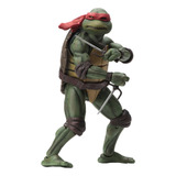 Figura Tortugas Ninja 1990 Tmnt Neca Raphael 17cm
