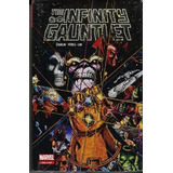 Comic Marvel Deluxe The Infinity Gauntlet Con Material Extra