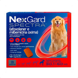 Nexgard Spectra Para Cães 30,1 A 60kg Antipulgas 3 Tabletes
