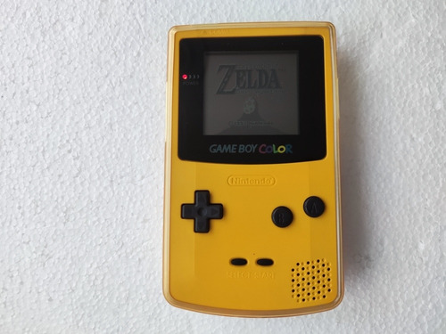 Nintendo Gameboy Color Cgb-001 Genuino Amarillo Gbc + 1juego