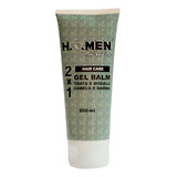 Gel Balm Para Barba E Cabelos 2x1 200ml H.o.men Master