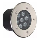 Luminária Led Piso Jardim Balizador Led 7w Branco Quente