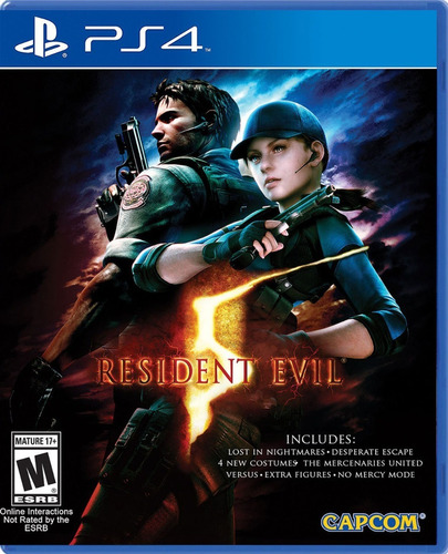 Resident Evil 5 Standard Edition Capcom Ps4 Físico