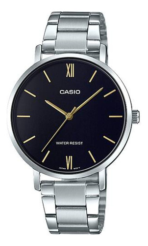 Reloj Casio Ltp-vt01d Carcasa Acero Extra Chato Cristal Duro