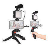 Vlog Kit Para Grabación En Vivo De Selfies, Video, Transmisi