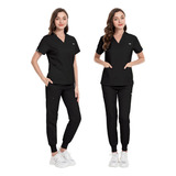 Conjunto Médico Pijama Quirúrgico Jogger Anti Fluidos Scrub