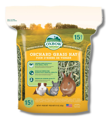 Heno Orchard Grass Hay 425g Oxbow