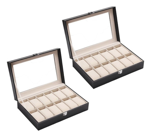 Estuche Organizador Relojes - Caja Para Relojes - Accesorios