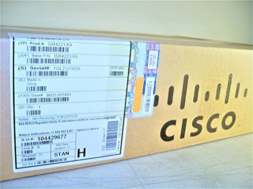 Cisco Isr 4000 Series Router - Isr4221-sec / K9