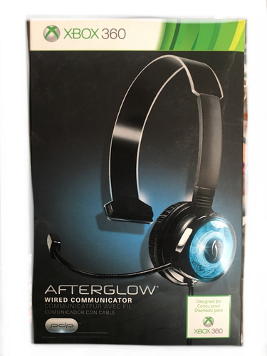 Xbox 360: Auricular Afterglow Headset Pdp  Sellado