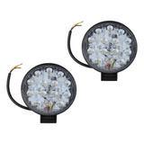 Faro Auxiliar Redondo De 14 Hiper Leds 11cm 1pza