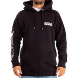 Buzo Canguro Quiksilver Hombre Qs Spiral