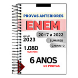 Caderno Enem 2023 Apostila De Provas Anteriores Questões De 2017 A 2022 C/ Gabaritos