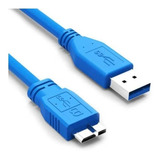 Cable Usb A Disco Duro Externo Tipo Micro B V3.0 1 Metro