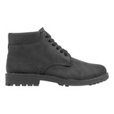 Botas Moto Lluvia Borcegos Caña Baja Nobuck Hombre Bourbon