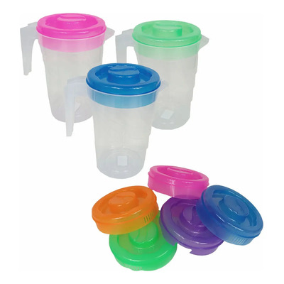 15 Jarras Para Agua 2 Litro Colores Plástico | Envío gratis