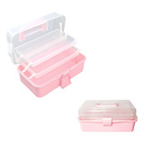 Organizador Maquillaje Herramientas Caja De Plástico