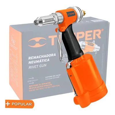 Remachadora Neumática 3\u002F16 Boquillas Intercambiables Truper | Meses sin interés