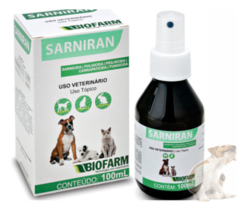 Remedio Pulga Para Gato Filhote Sarniran 100ml