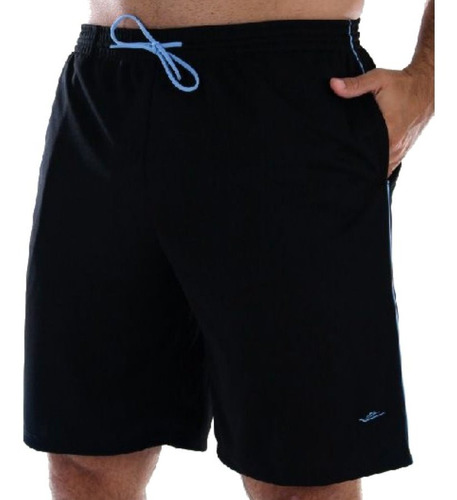 Kit 3 Shorts Masculino Academia 2 Bolsos 38 Ao 64 Plus Size