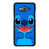 Funda Protector Para Samsung Galaxy Lilo Stitch Azul Moda