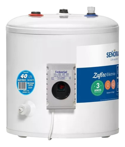 Termotanque Señorial Electrico Zafiro 40 Litros Envio 50 Km