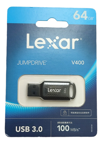 Pendrive Lexar Jumpdrive V400 64gb Usb 3.0