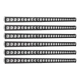 6 Ribalta Led 24x12w Rgbw Quadriled Pixel 4n1 Outdoor  Case 