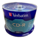 Verbatim Cd-r Campana Rigida Con 50 Pzas