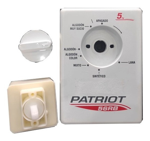 Kit Comando Reloj Timer Lavarropa Comun Patriot 