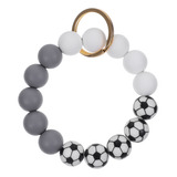 Llavero De Pulsera Con Pelota De Fútbol