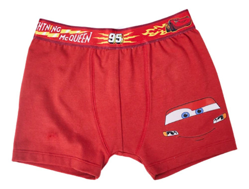 Boxer Ciudadela Cars Rayo Rojo Disney Oficial Algodon Nene