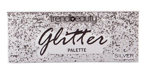 Paleta De Sombra Glitter Sylver