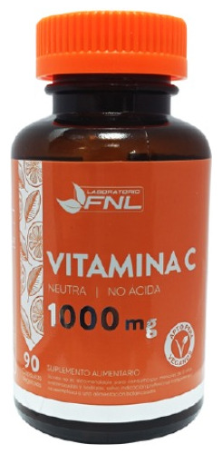 Vitamina C 1000 Mg (no Acida) 90 Cap Vegana