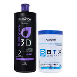 Progressiva Blindagem 3d Plancton Btx Capilar Organico 1kg