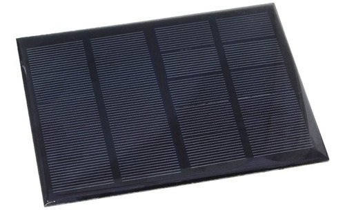 Mini Placa Célula Solar Fotovoltaica 6v 320ma 140x104mm