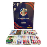 Álbum Copa America Usa 2024 + 200 Figus Sin Repetir Panini