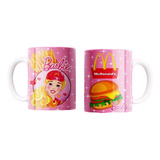 Taza Ceramica Personalizada Barbie Nro9