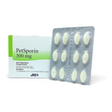 Petsporin 300 Mg  Antibiótico 12 Comprimidos