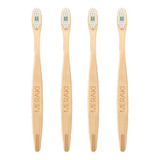 Cepillo De Dientes Bambu Meraki Biodegradable Pack X4