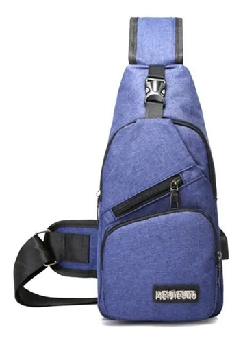 Bolso De Pecho Anti-robo, Mochila Cruzada Con Puerto Usb