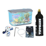 Equipo 20oz Co2 Tanque Gotcha Presurizado Acuario Profesiona