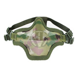 Mascara Mesh Airsoft Multicam Uca Red Paintball Protecci Rbn