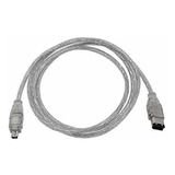 Eilumduo 2 Piezas 120 Cm - 4 Pies Firewire Ieee 1394 Cable -