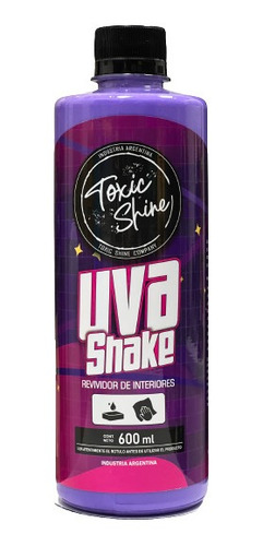 Toxic Shine Uva Shake Acondicionador Plasticos Interiores