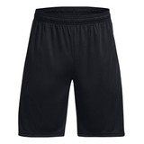 Short Hombre Under Armour Tech Wordmark Graphic Negro Blanco