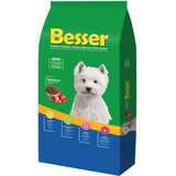 Ração Besser Natural Cães Adultos Raças Pequenas Médias 10kg